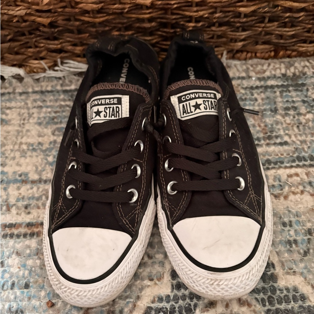 Converse Black and White Sneakers